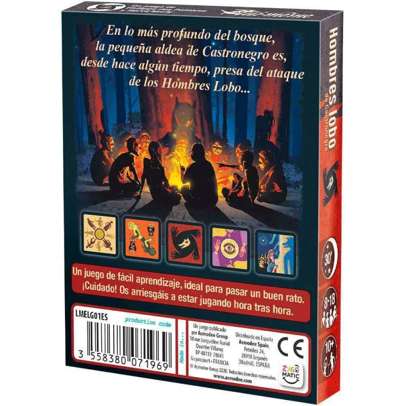 Juego de Mesa Los Hombres Lobo de Castronegro