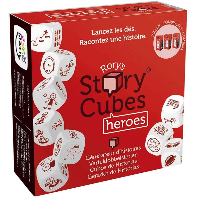 Juego de Mesa Story Cubes Heroes