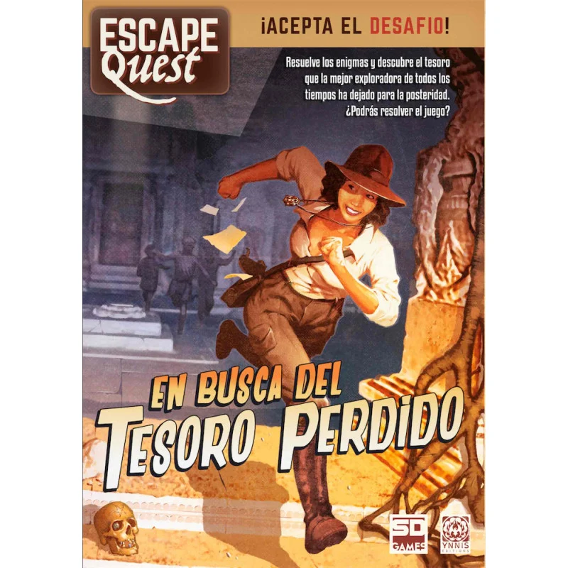 Juego de Mesa Escape Quest: En Busca del Tesoro Perdido