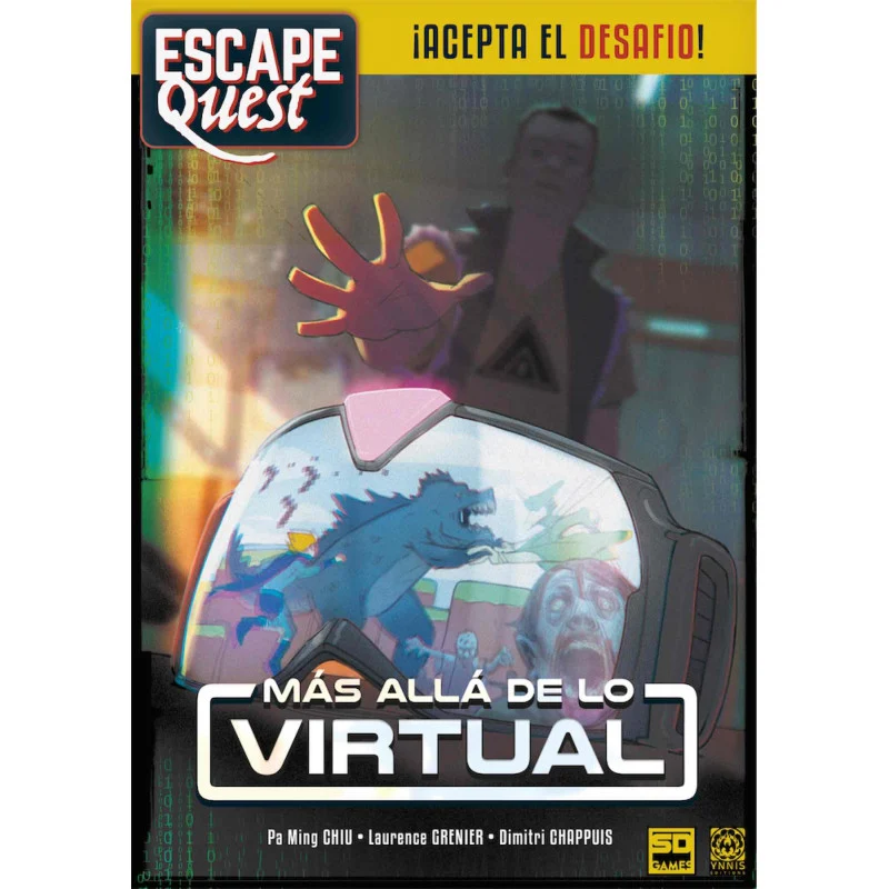 Juego de Mesa Escape Quest 2: Más Alla de Lo Virtual (castellano)