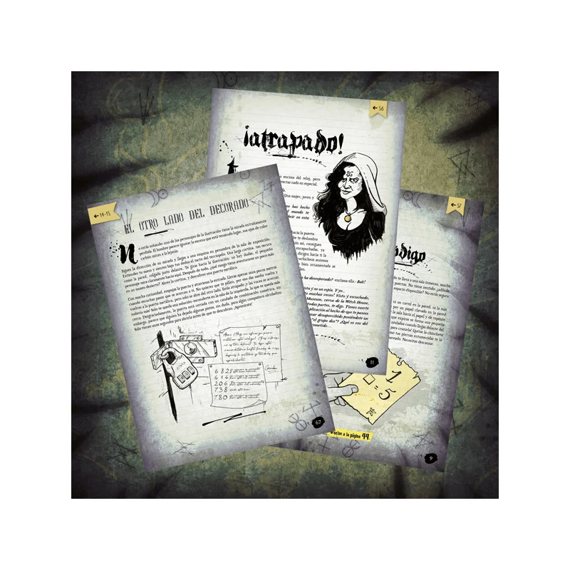 Juego de Mesa Escape Quest 3: Solo en Salem (castellano)