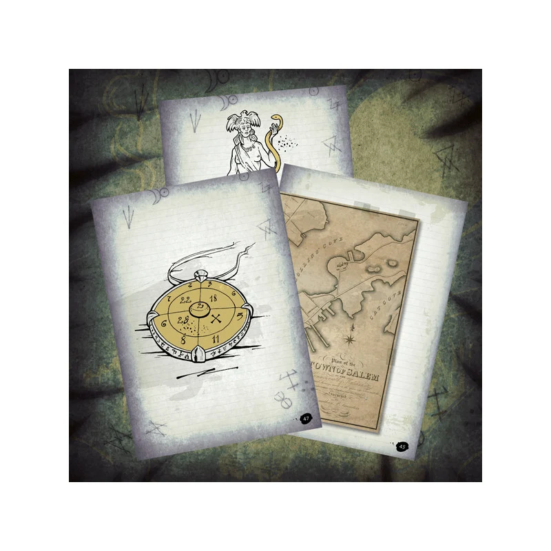 Juego de Mesa Escape Quest 3: Solo en Salem (castellano)