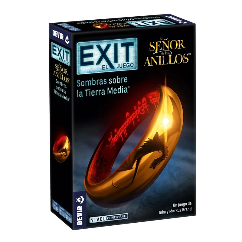 Juego de Mesa Exit: El Señor de los Anillos Sombras Sobre la Tierra Media