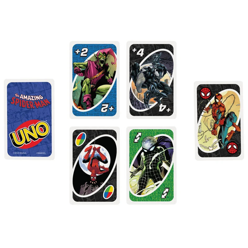 Juego de Cartas Uno Spiderman