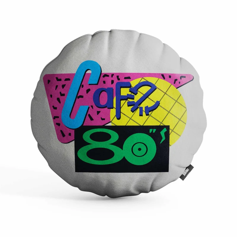 Cojín Café 80's - Regreso al Futuro 45cm