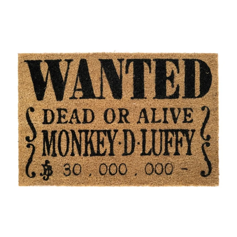 Felpudo Wanted Monkey D. Luffy - One Piece