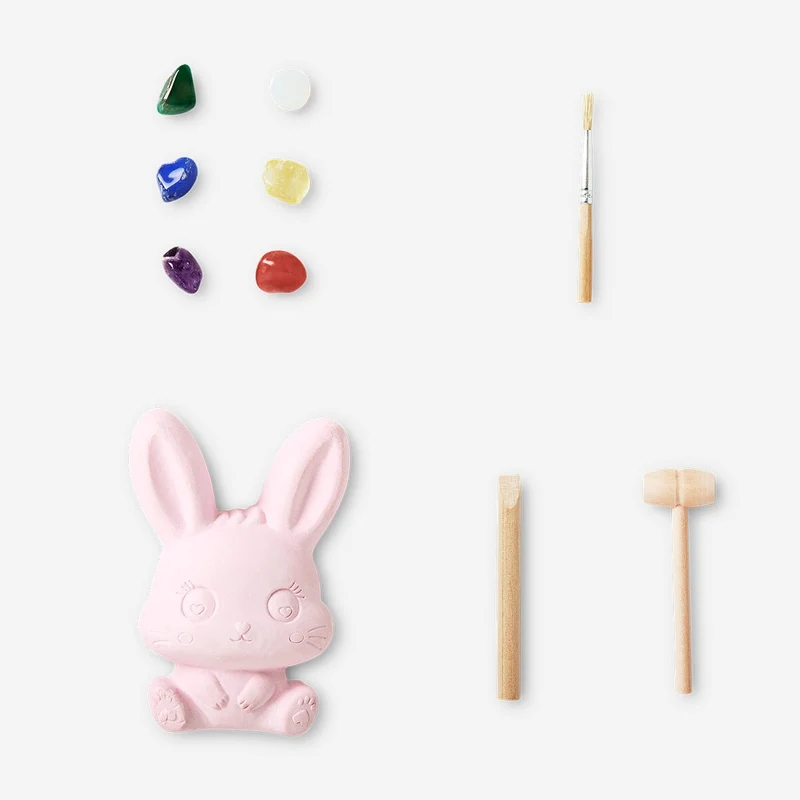 Easter bunny excavation kit