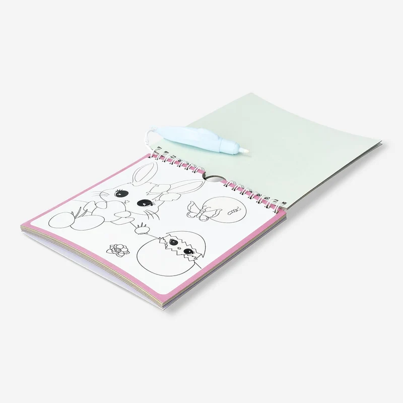 Easter themed magic water colouring book
