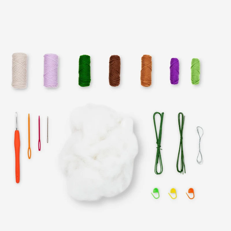 Orchid crochet set