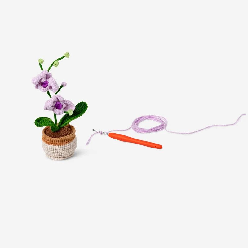 Orchid crochet set