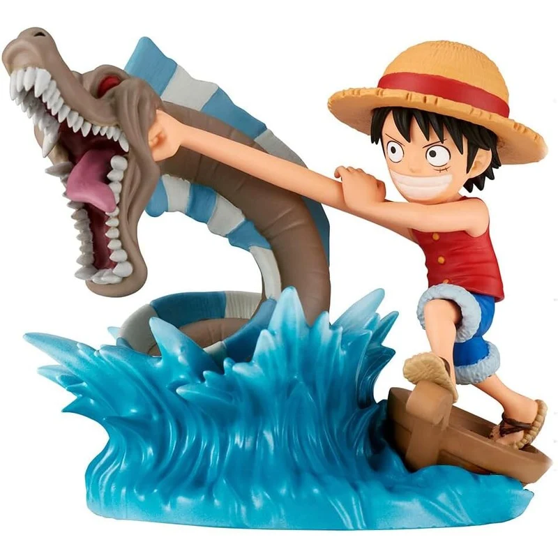 Figura Luffy Vs Kinkai - One Piece WCL Stories 7cm