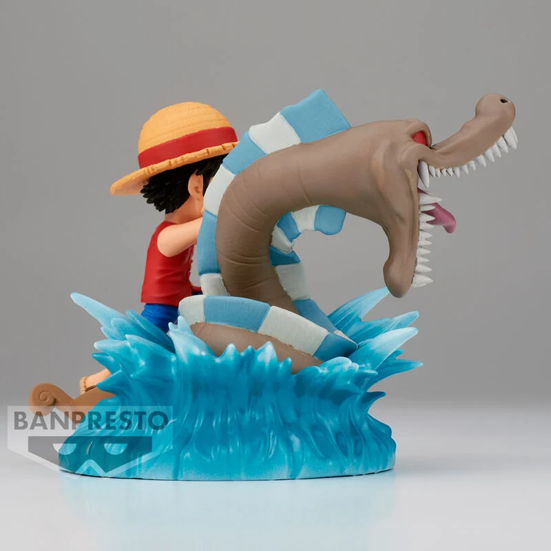 Figura Luffy Vs Kinkai - One Piece WCL Stories 7cm