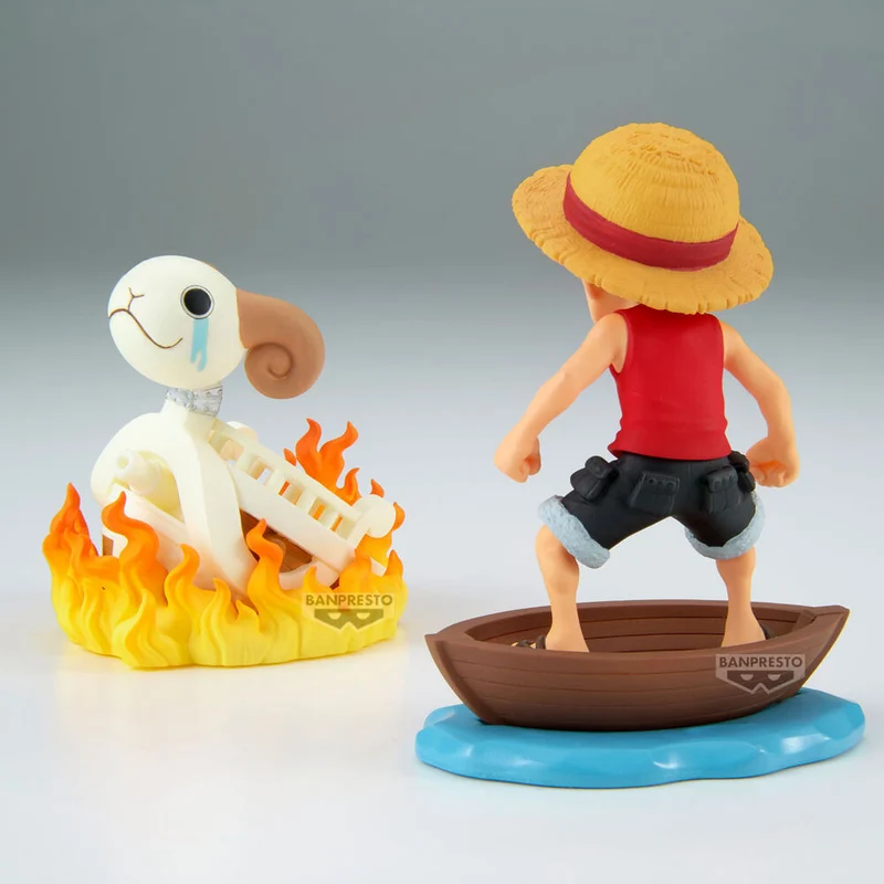 Figura Luffy y Going Merry - One Piece WLC Stories 8cm