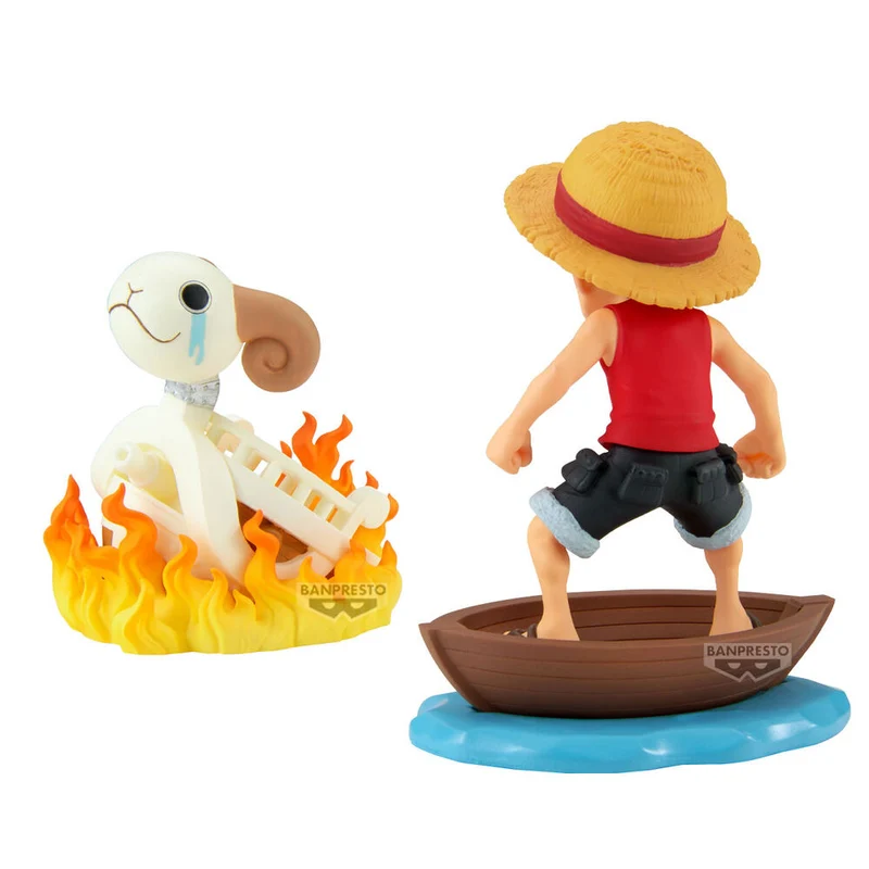 Figura Luffy y Going Merry - One Piece WLC Stories 8cm