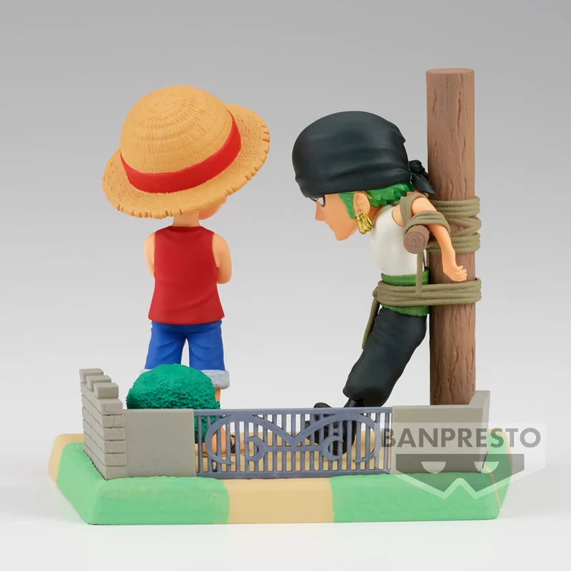 Figura Luffy y Roronoa Zoro - One Piece WCL One Piece 7cm
