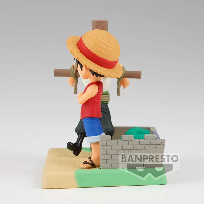 Figura Luffy y Roronoa Zoro - One Piece WCL One Piece 7cm
