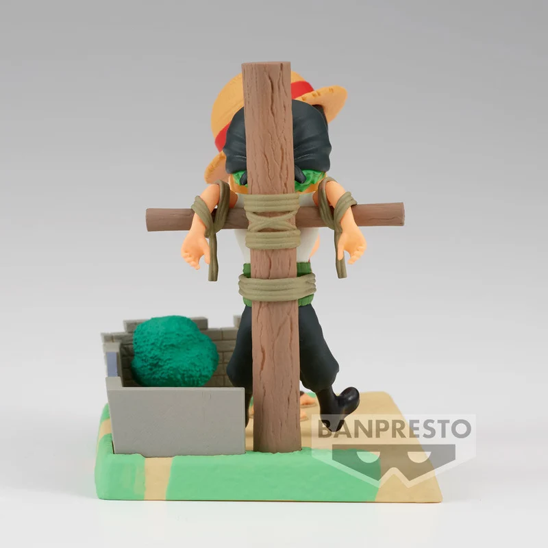 Figura Luffy y Roronoa Zoro - One Piece WCL One Piece 7cm