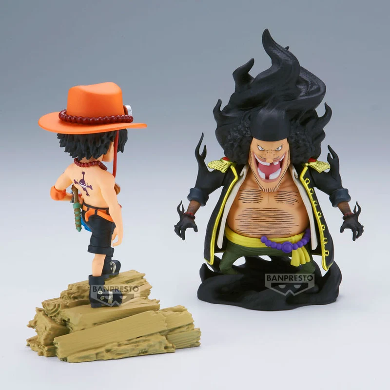 Figura Portgas D. Ace Vs Marshall D. Teach - One Piece – WCL Stories 8cm