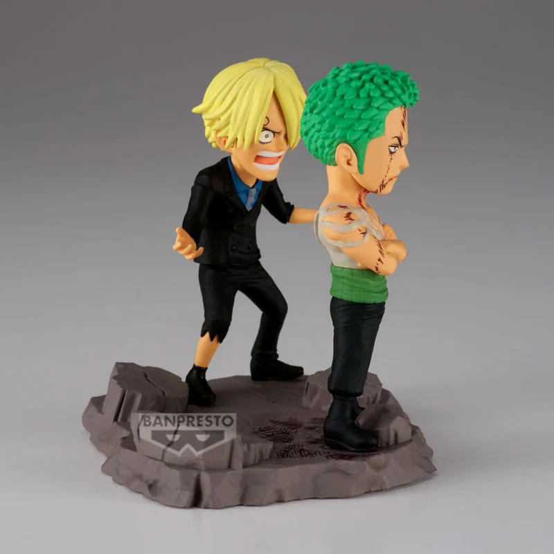 Figura Roronoa Zoro y Sanji - One Piece WLC Stories 8cm