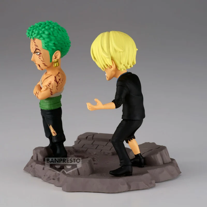 Figura Roronoa Zoro y Sanji - One Piece WLC Stories 8cm