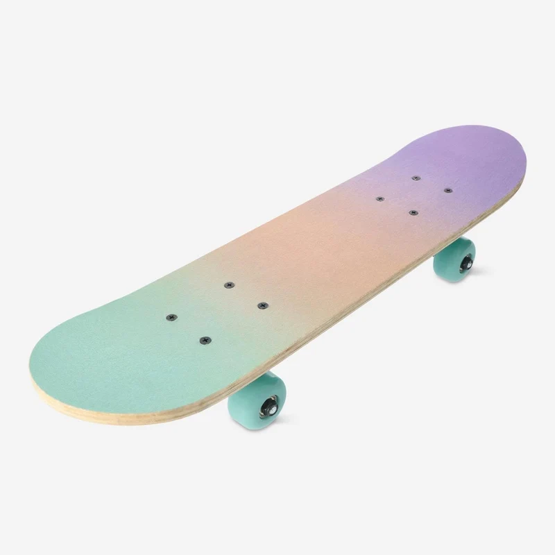 Skateboard. With stickers