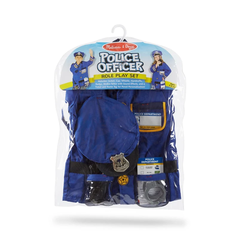 Disfraz policía 3-6 años · Melissa & Doug