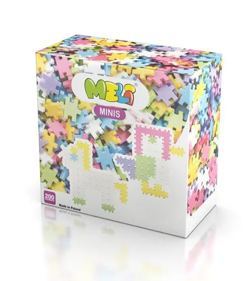 Bloques Meli · Minis Pastel 200 piezas