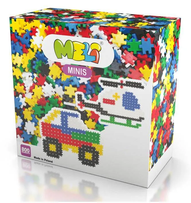 Bloques Meli · Minis 800 piezas