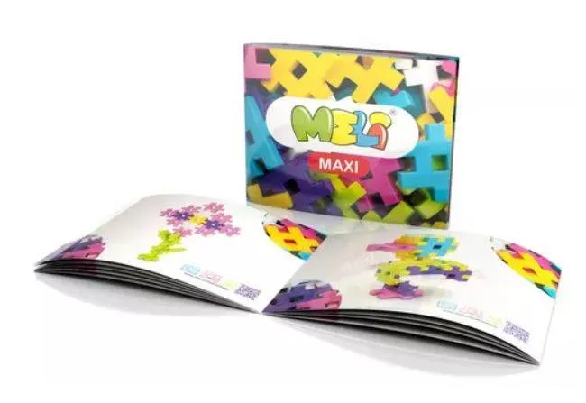 Bloques Meli · Maxi Pastel 50 piezas