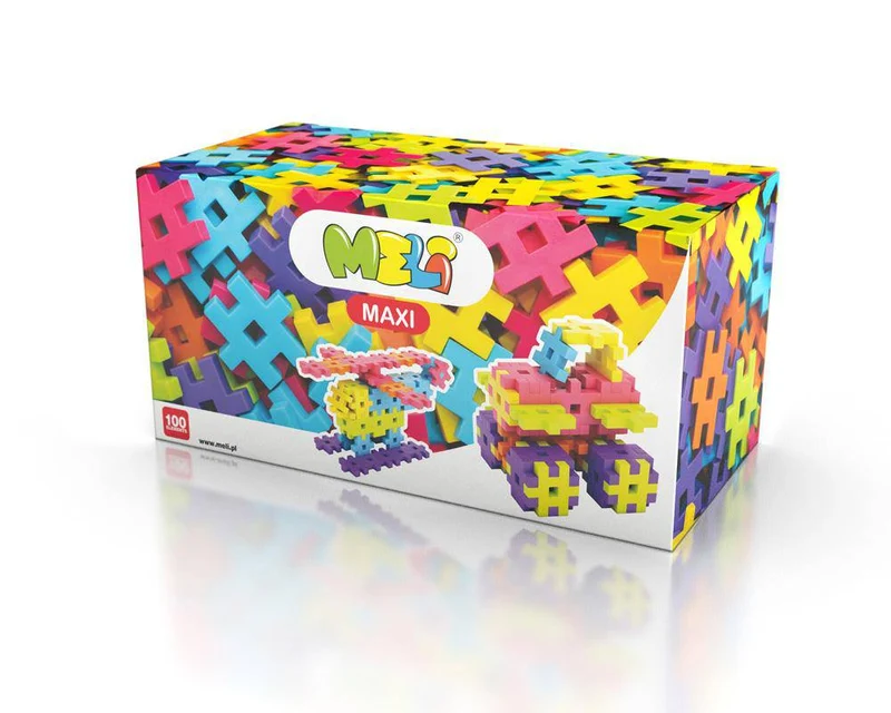 Bloques Meli · Maxi 100piezas