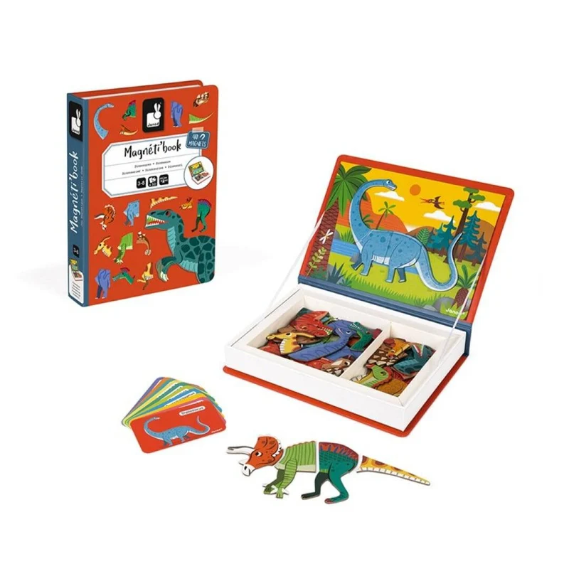 Magneti'Book Dinosaurios · Janod
