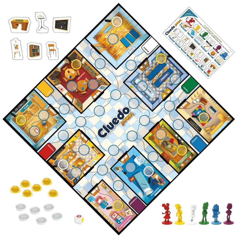 Cluedo Junior Juego de Mesa Infantil
