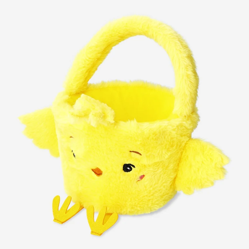 Easter chick shaped basket