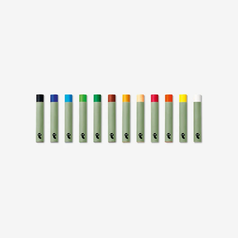 Oil pastels - 12 pcs