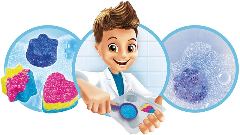 Mini Lab Bolas para Baño · Buki