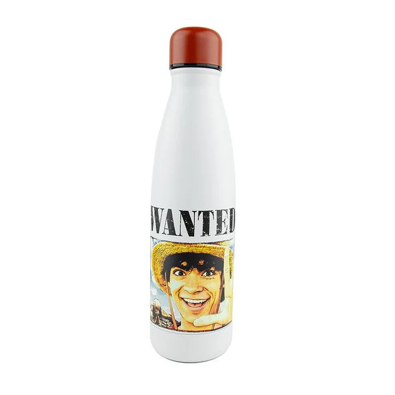 Botella Metálica Wanted Luffy - One Piece 500ml
