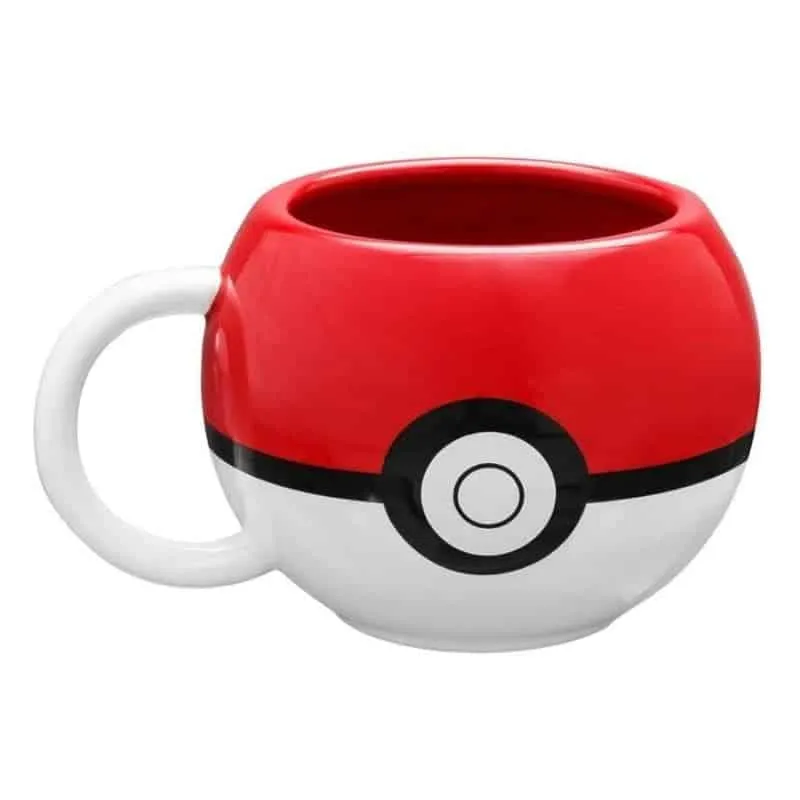 Taza 3D Pokeball - Pokémon 440ml