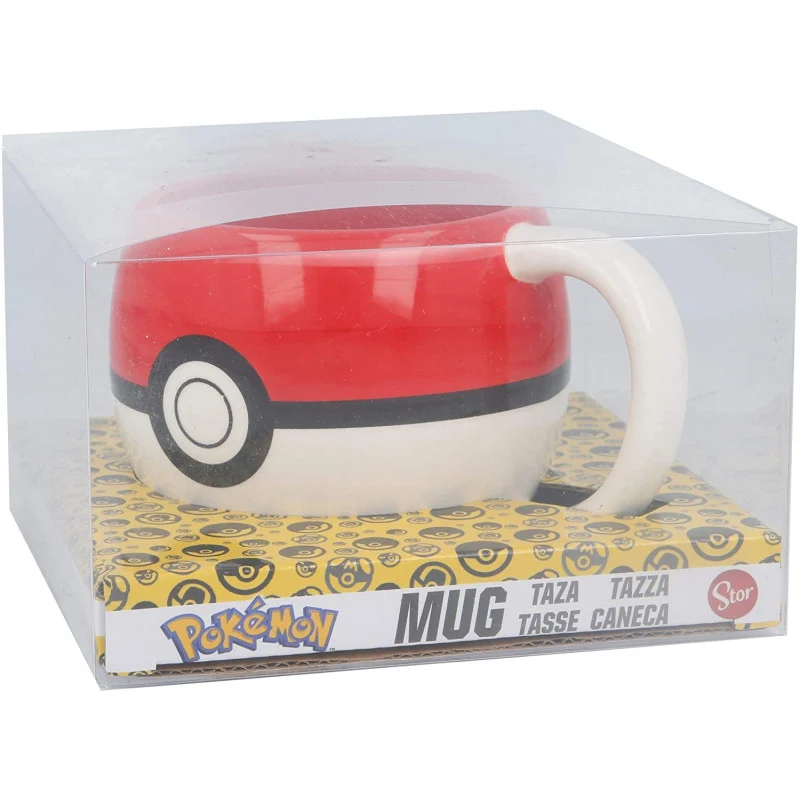 Taza 3D Pokeball - Pokémon 440ml