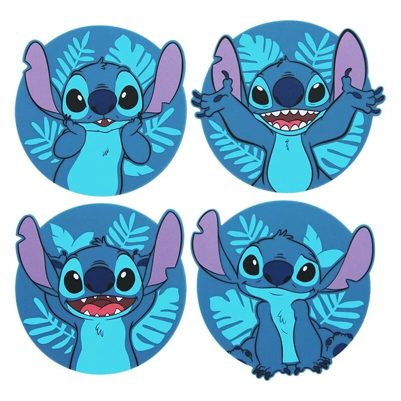 Set 4 Posavasos Stitch - Disney