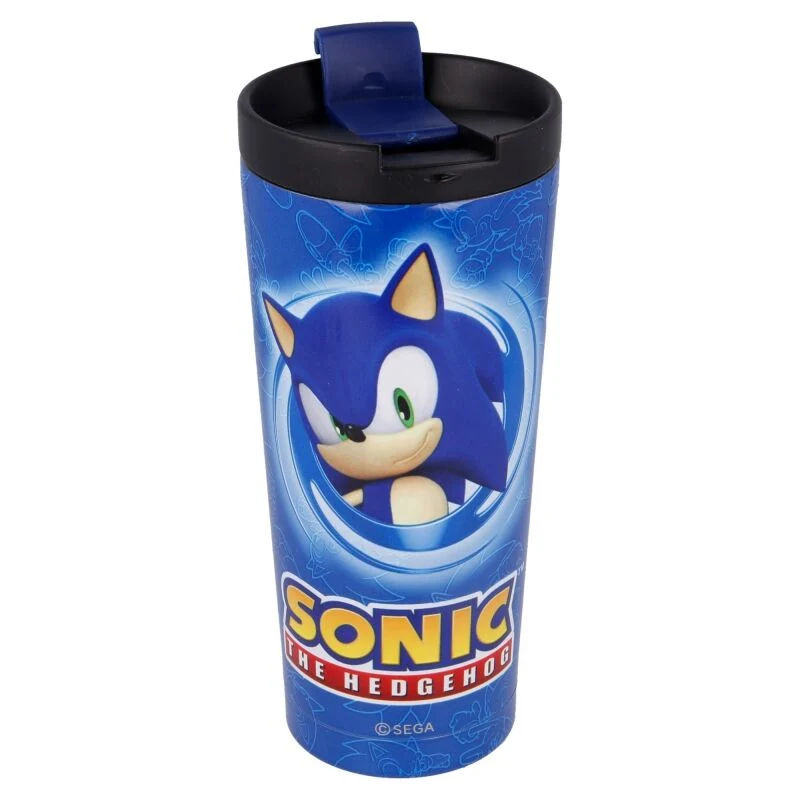 Botella Acero Inoxidable Sonic The Hedgehog 425ml