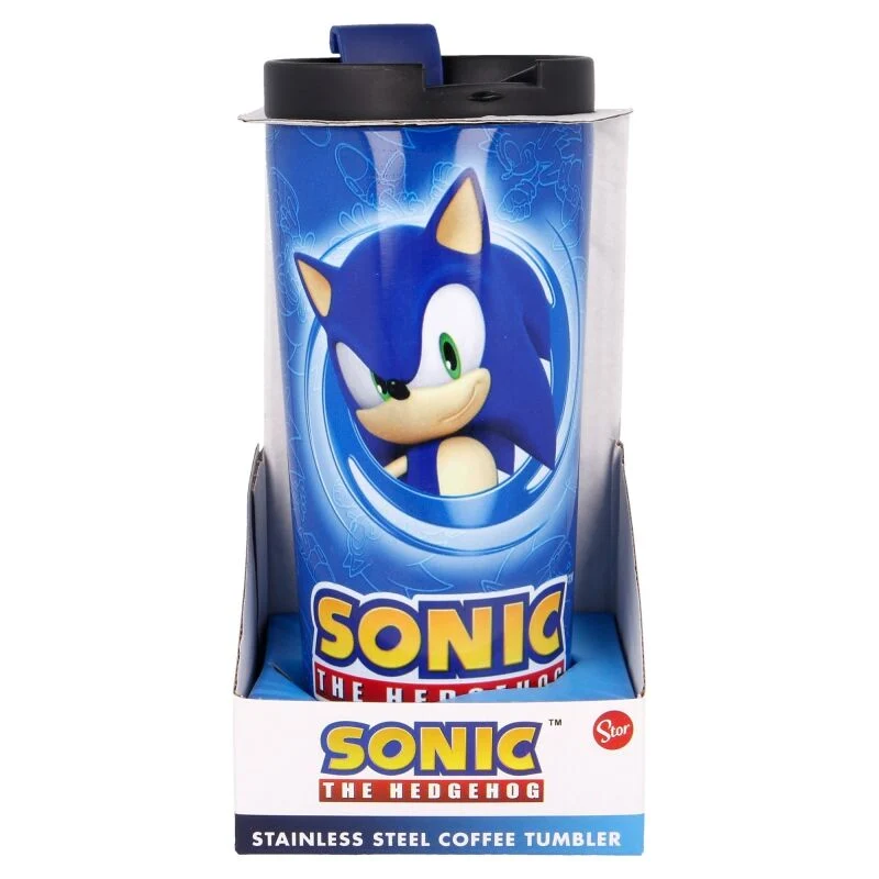 Botella Acero Inoxidable Sonic The Hedgehog 425ml