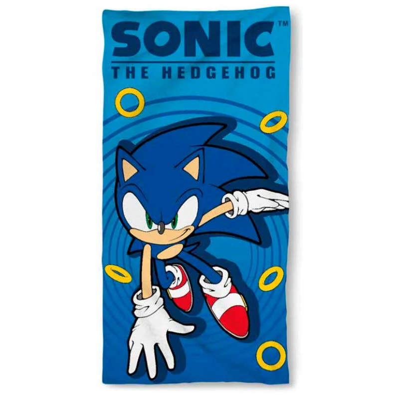 Toalla Microfibra Sonic The Hedgehog