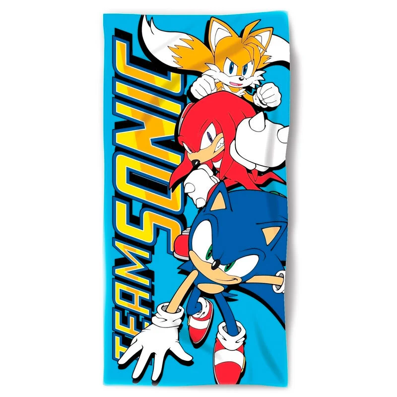 Toalla Algodón Personaes Sonic The Hedgehog