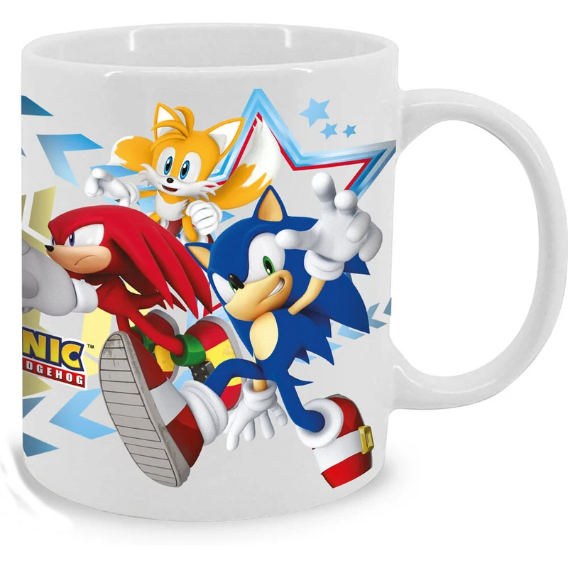Taza Personajes Sonic The Hedgehog 325ml