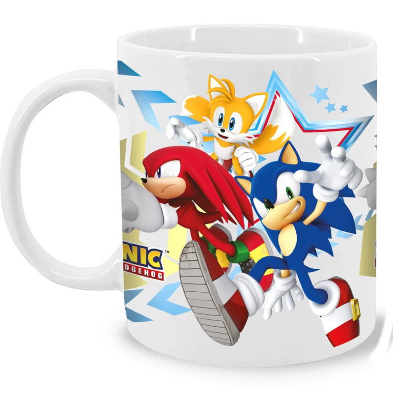 Taza Personajes Sonic The Hedgehog 325ml
