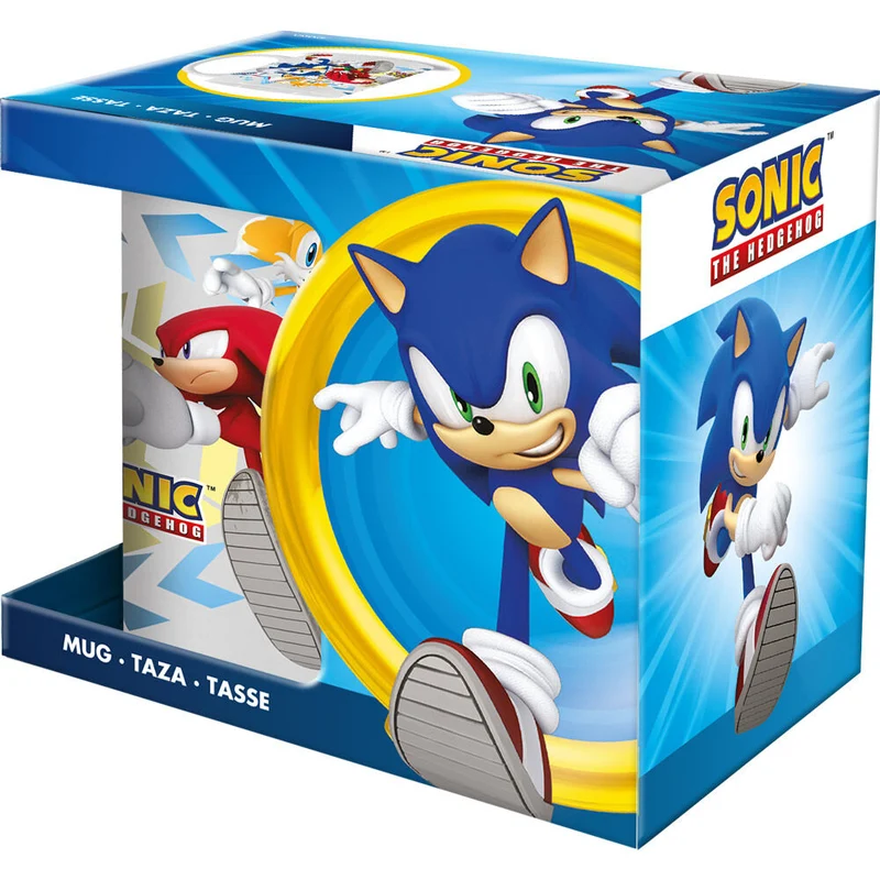 Taza Personajes Sonic The Hedgehog 325ml