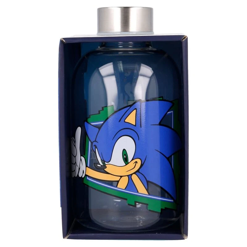 Botella Cristal Sonic The Hedgehog 620ml