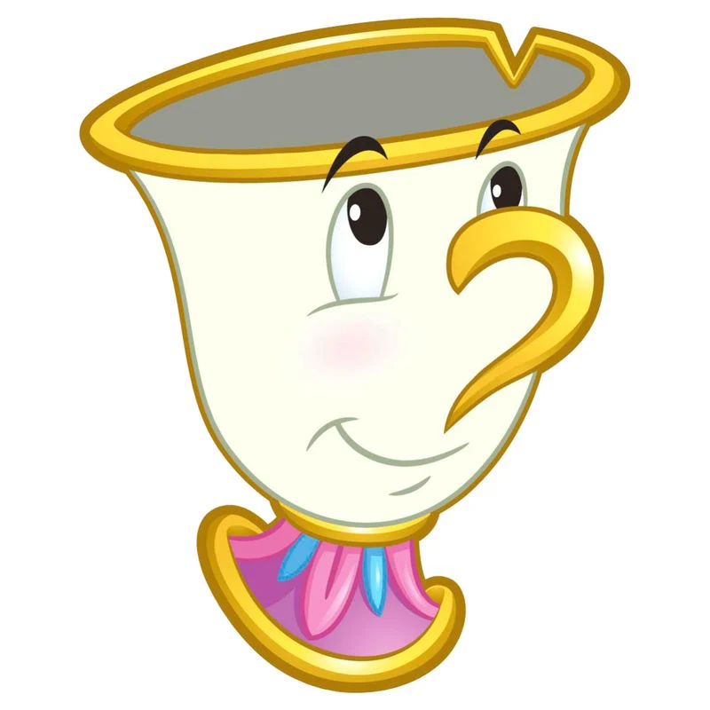 Toalla Microfibra Chip - La Bella y la Bestia Disney