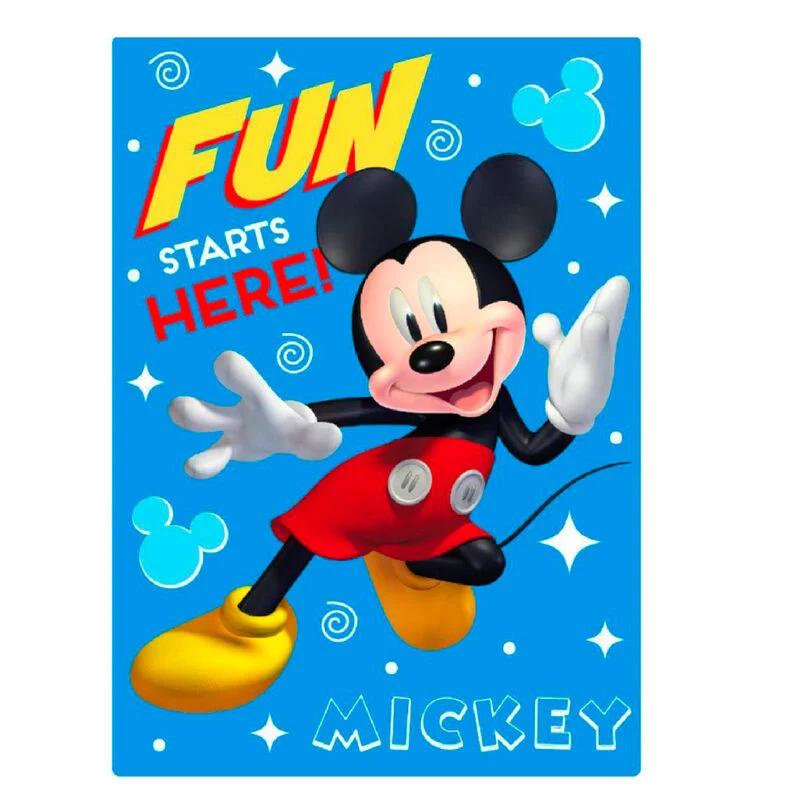 Manta Polar Mickey Mouse - Disney