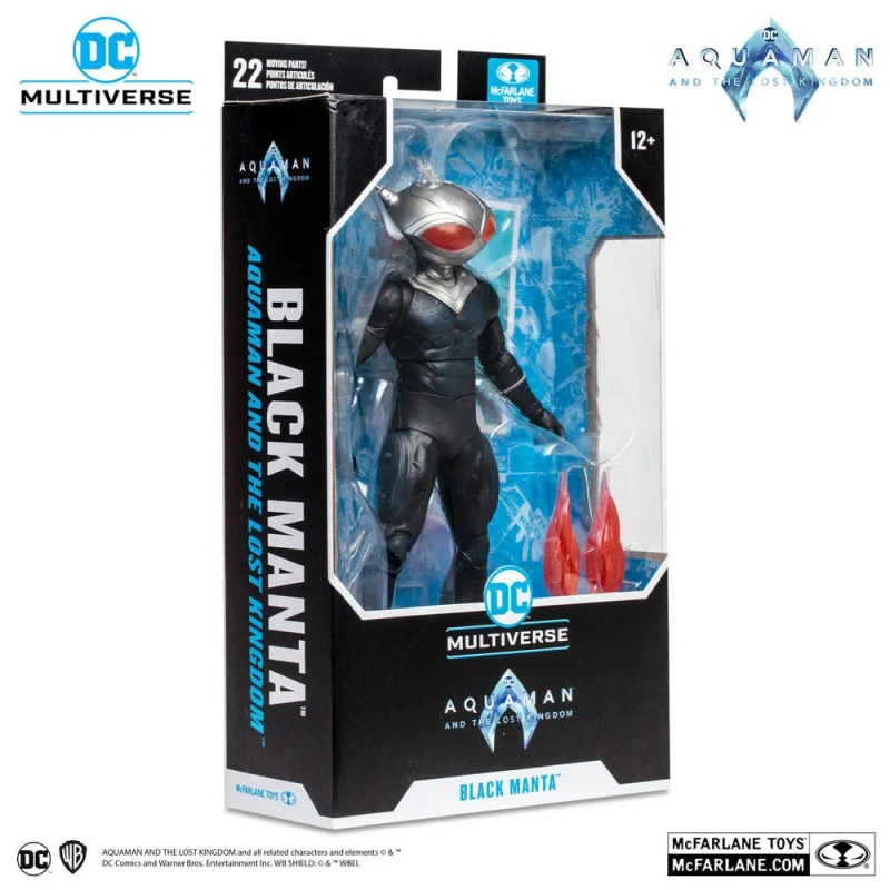 Figura Articulada Black Manta -Aquaman 2 Movie DC Multiverse